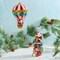 Miss Christmas 7.0 Inch Santa On A Hot Air Balloon Christmas Tree Ornament , Christmas Decor Christmas, Holiday, Transportation